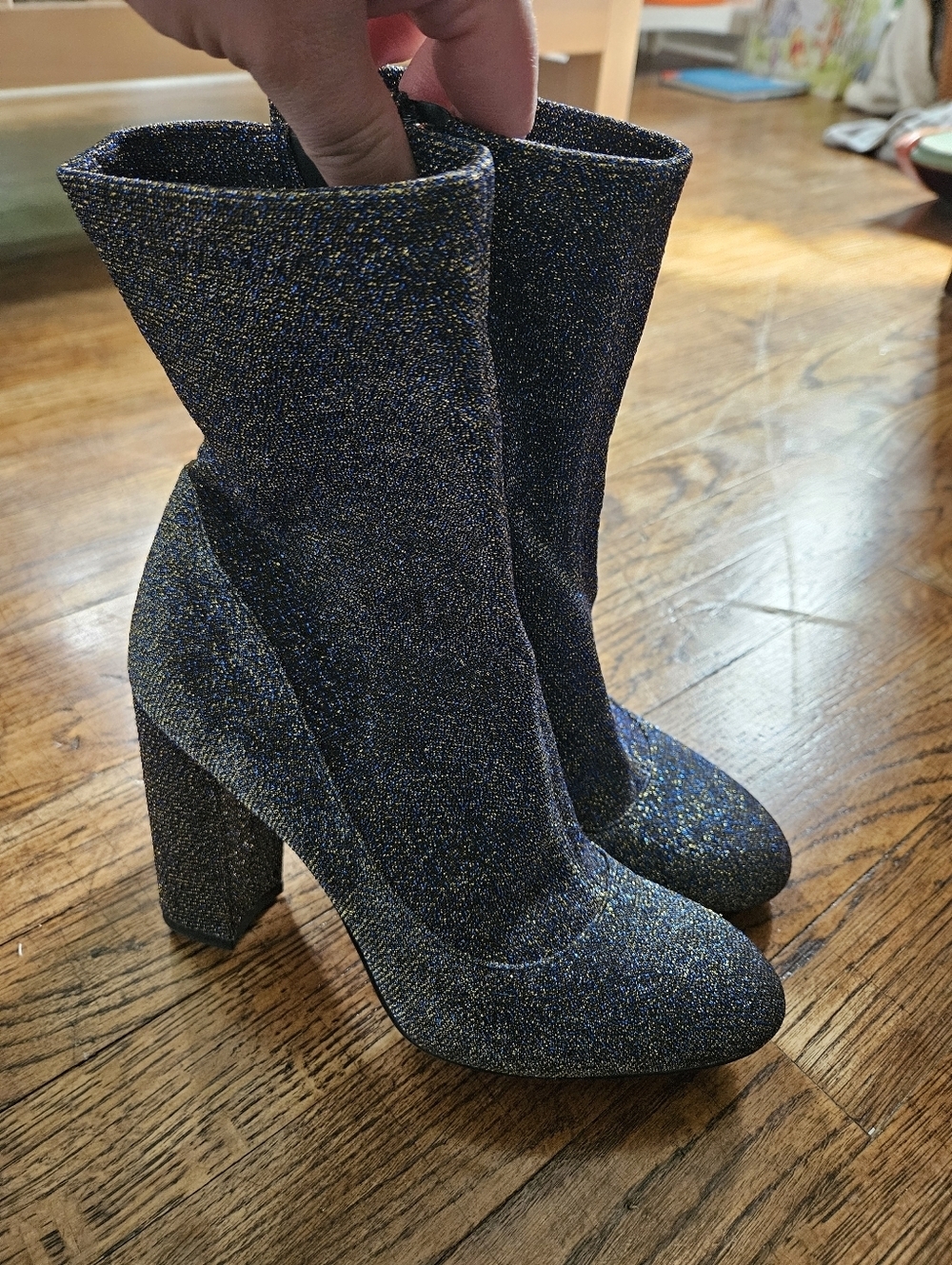 Sam Edelman Calexa Sparkle Sock Boot